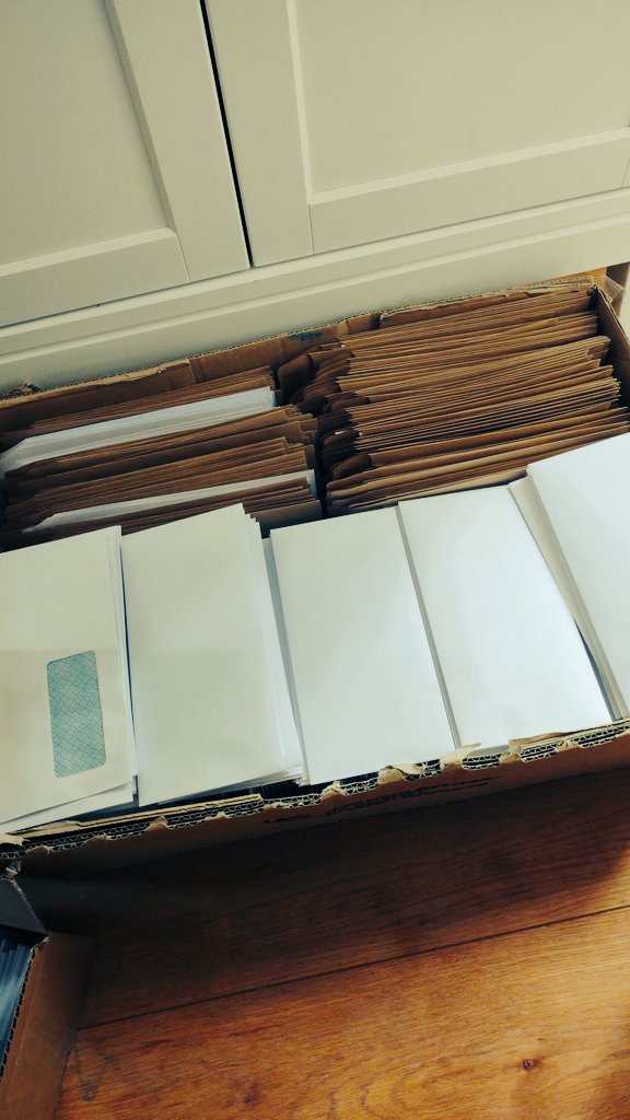 More recruitment letters being sent out next week.