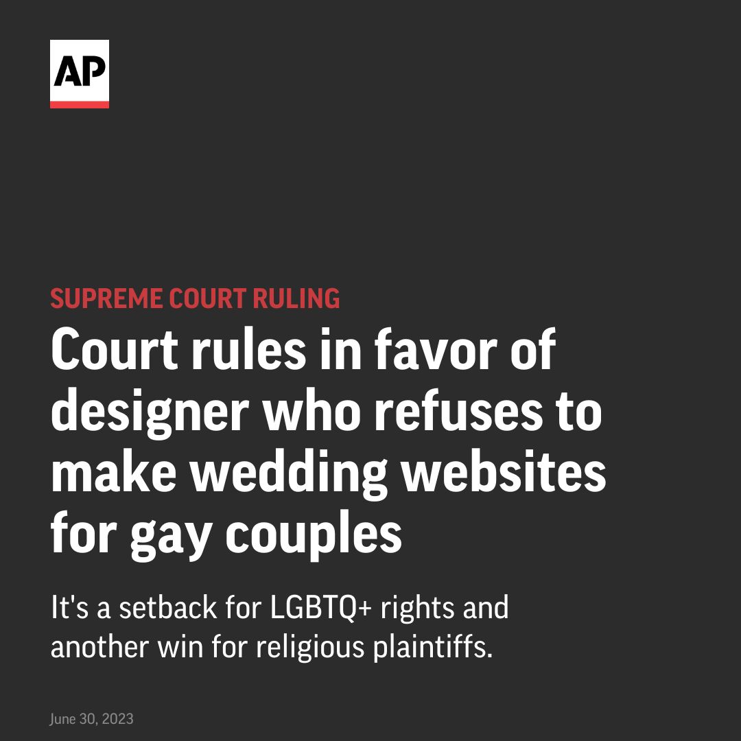 The man named in the Supreme Court's gay rights ruling says he didn't  request a wedding website