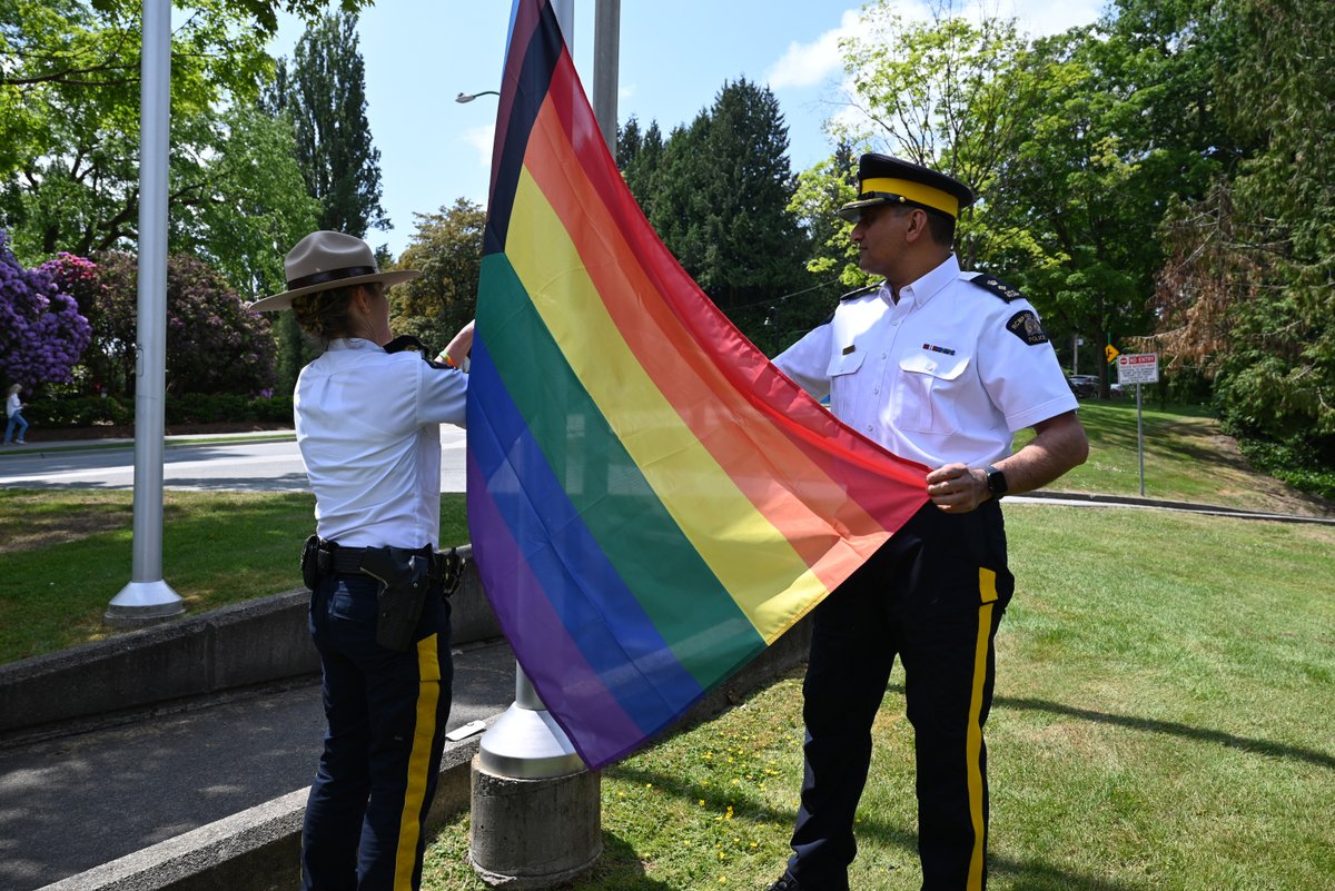 This #PrideMonth we were proud to fly the Pride flag at RCMP buildings across the country. We’re looking forward to the celebrations that will be happening across the country the rest of #PrideSeason. We won’t stop our work creating an inclusive environment for everyone.