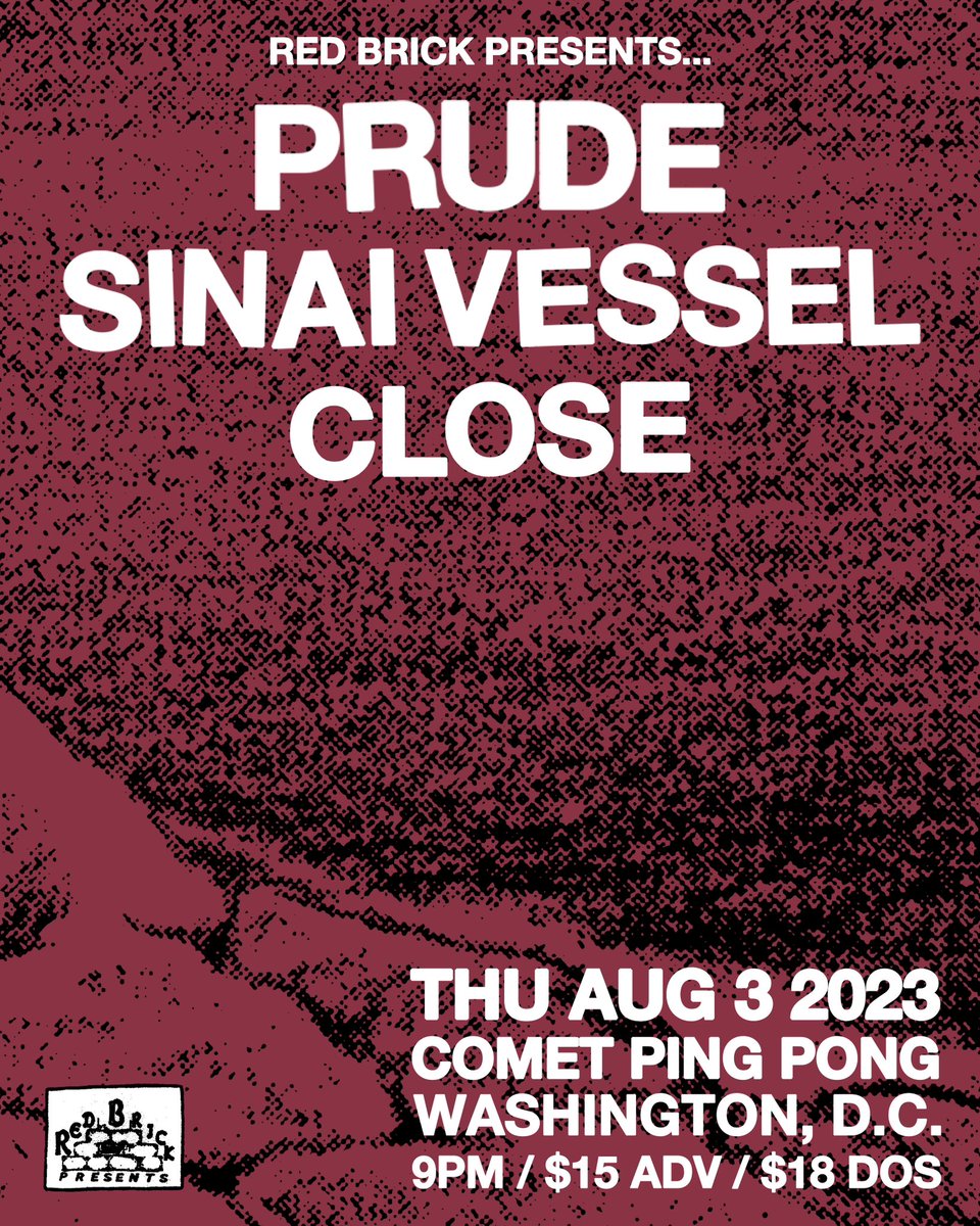 redbrick_dc's tweet image. Flyer by Erik Phillips