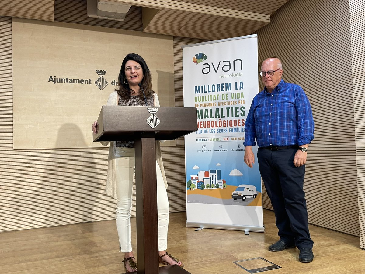 mlluisvall's tweet photo. 🎂 Aquest matí hem assistit a la roda de premsa de la #FestAvan; la festa de celebració del 30è aniversari d’@avanamics a #Terrassa 

30 anys de molt bona feina al servei de les persones afectades per malalties neurològiques i les seves famílies. https://t.co/jRoO2ASuUK