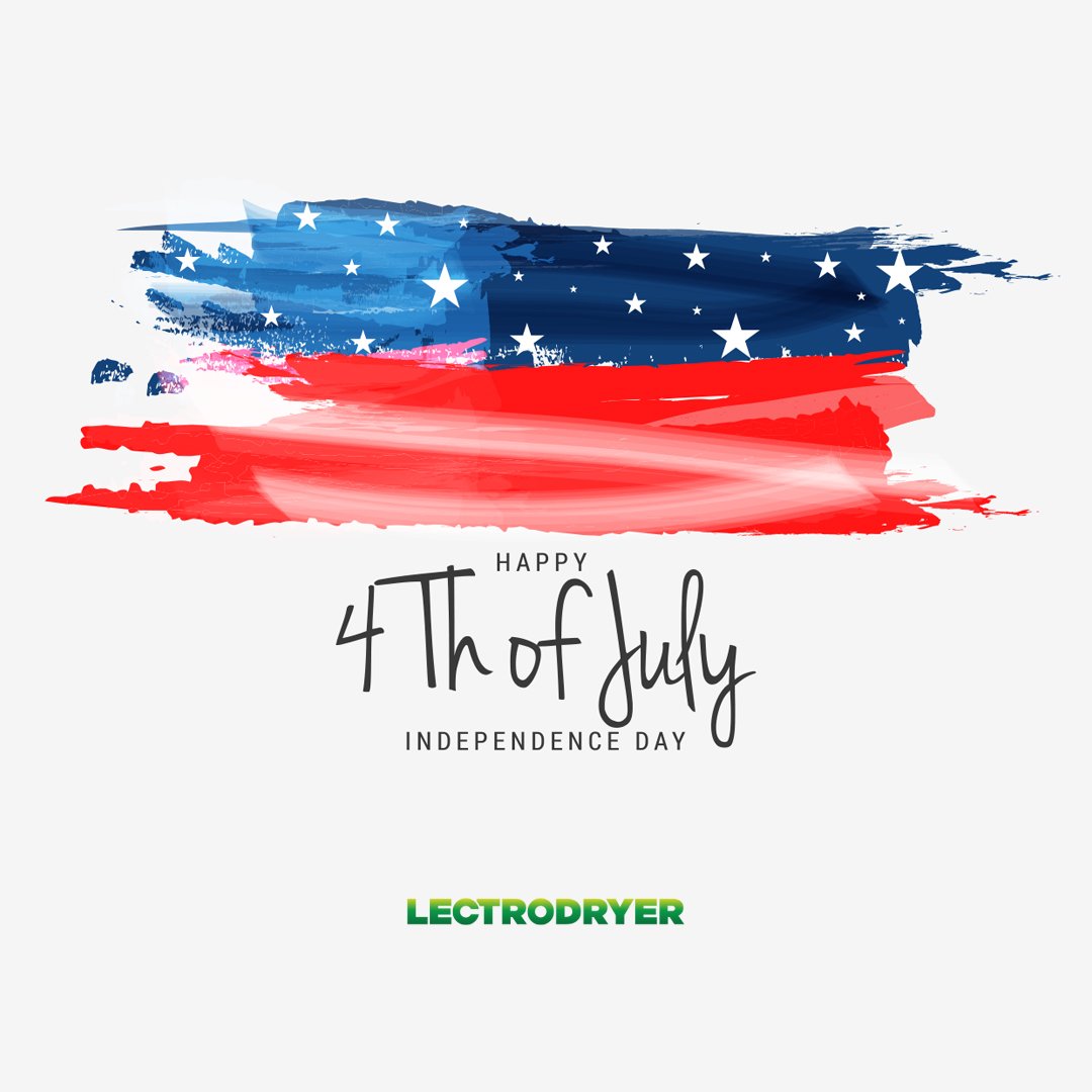 Happy Independence Day from all of us at LECTRODRYER!!!

#happy4thofjuly #IndependenceDay #energyindependence #adsorptiondryers #hydrogen #powergeneration