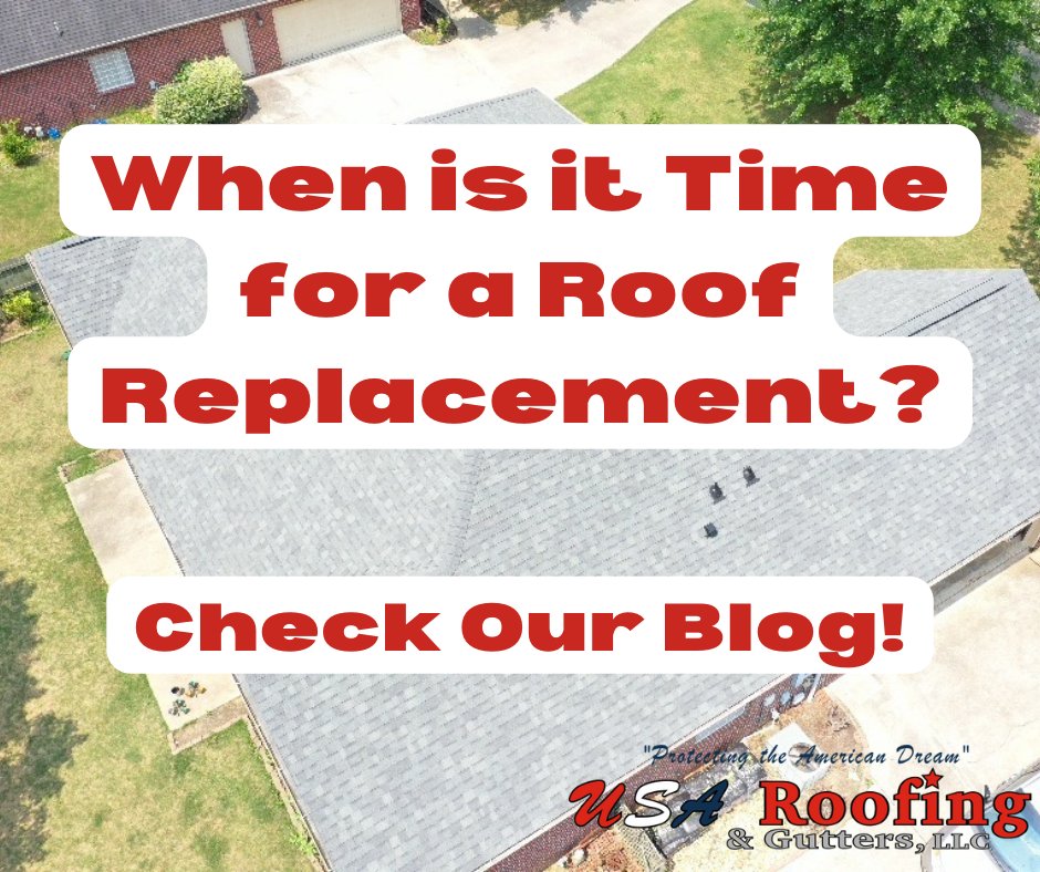 WEEKLY BLOG SPOTLIGHT: This Friday, we dive into one of the questions we are asked the most... when is it time for a roof replacement? Find the answer and more below! usaroofing.us/roof-replaceme…
#blog #weeklyblog #roofing #roof #roofreplacement #roofreplacementservices