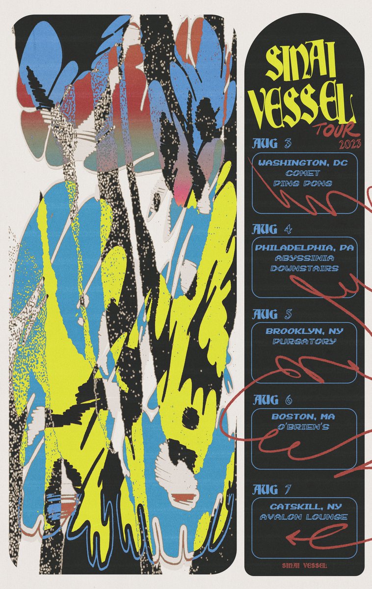 thrilled to finally announce: tour!

✨ dc / philly / brooklyn / boston / catskill ✨

our first east coaster since 2019 !

thrilled to bring ground aswim songs (and some new ones) up your way with a full band 🐎🐎🐎