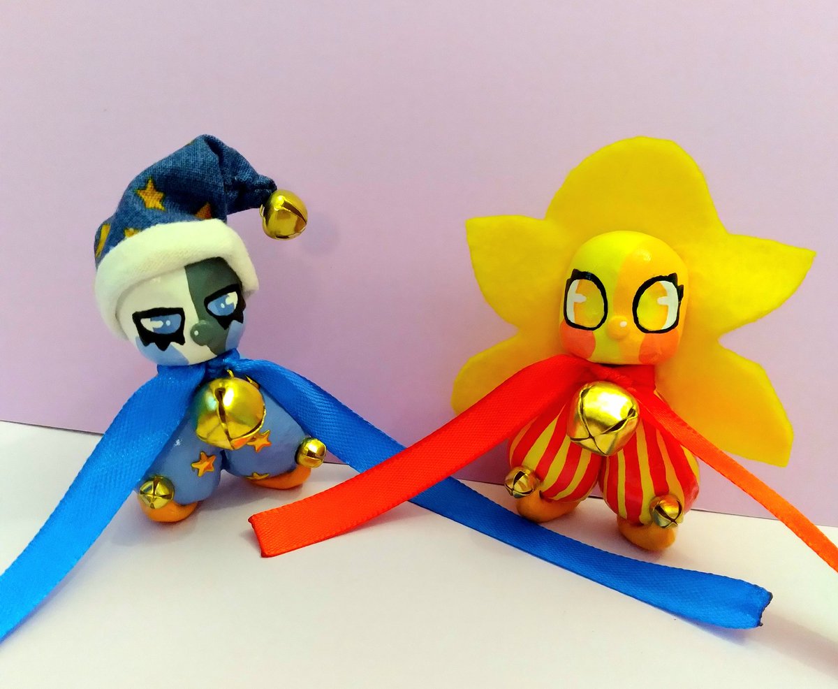 Lets_make_dolls's tweet photo. ☀  Little sun and moon 🌙 https://t.co/Rtxp8qJXTE