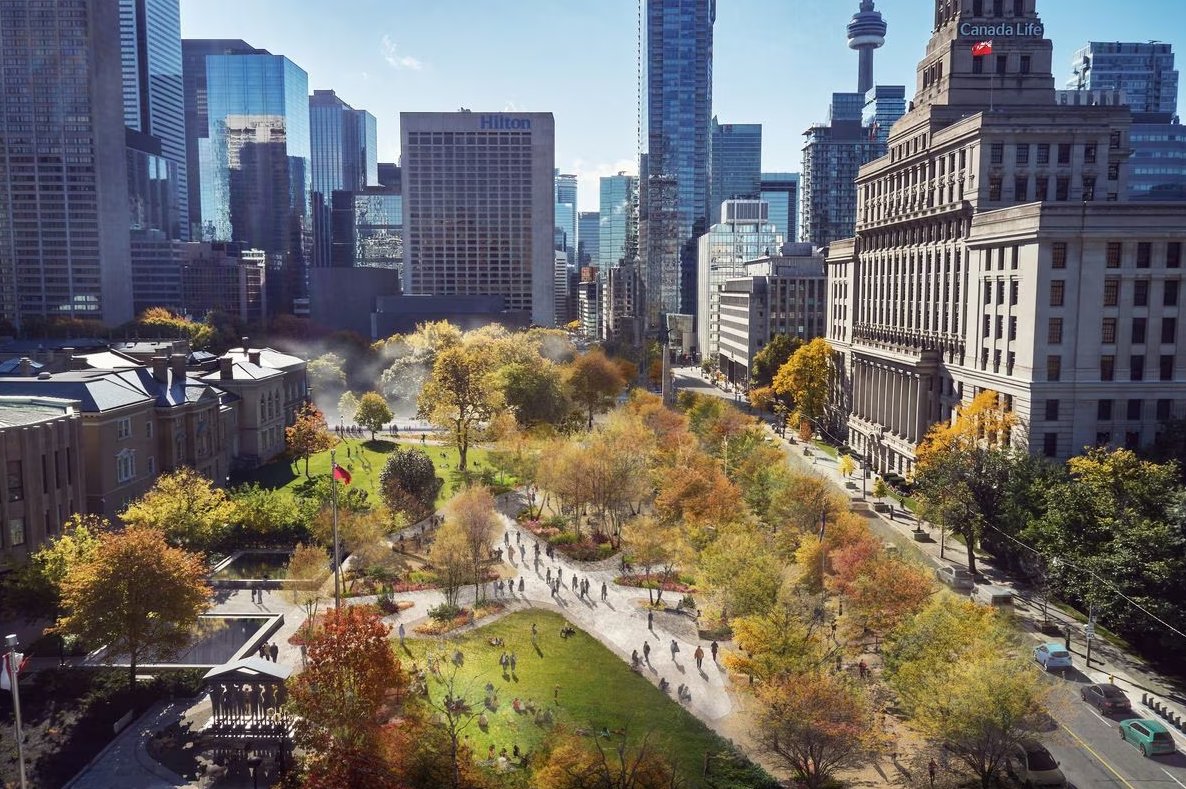 As part of our downtown plan when I was Chief Planner, we proposed 9.5 acres of new park - by transforming University Ave. Low cost, high impact. The community + the @globeandmail championed it. City Hall? Crickets. Will @oliviachow run with it? It needs a political champion.