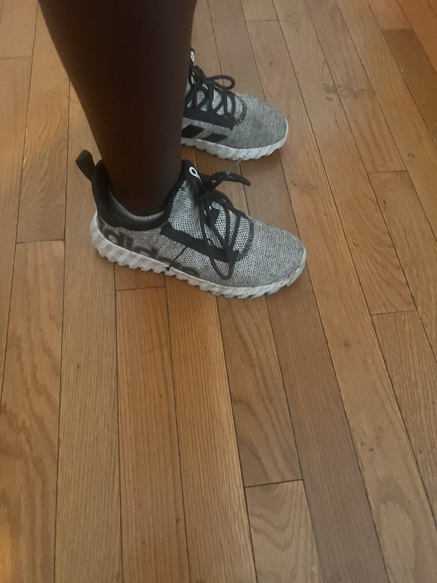 Moms &amp; dads with little boys.. are y’all ok? These shoes were purchased Sunday for camp that started monday. Just trying to understand why he would waste my money like this 😩
#summercamp
#summervibes
#boys