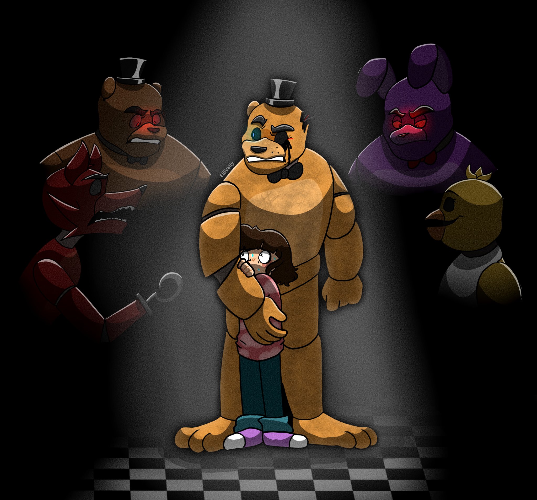 Elli_Vally_AAAAAAA on X: what if #FNAF #FNAFMOVIE