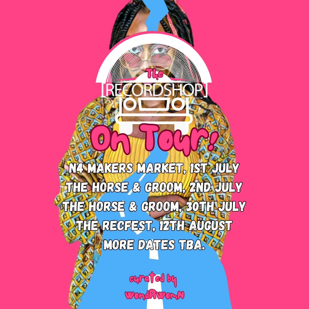 KidWondR's tweet photo. going on tour w/ @the_recshop 🚐💒💖
so gassed to b organising a mini tour around london kicking off tomorrow!
more dates & acts tba. so lit! 💨
📸: @genexusphoto #london #londontour #therecshop #wondrwomn #therecfest https://t.co/jE1AwdLV0V