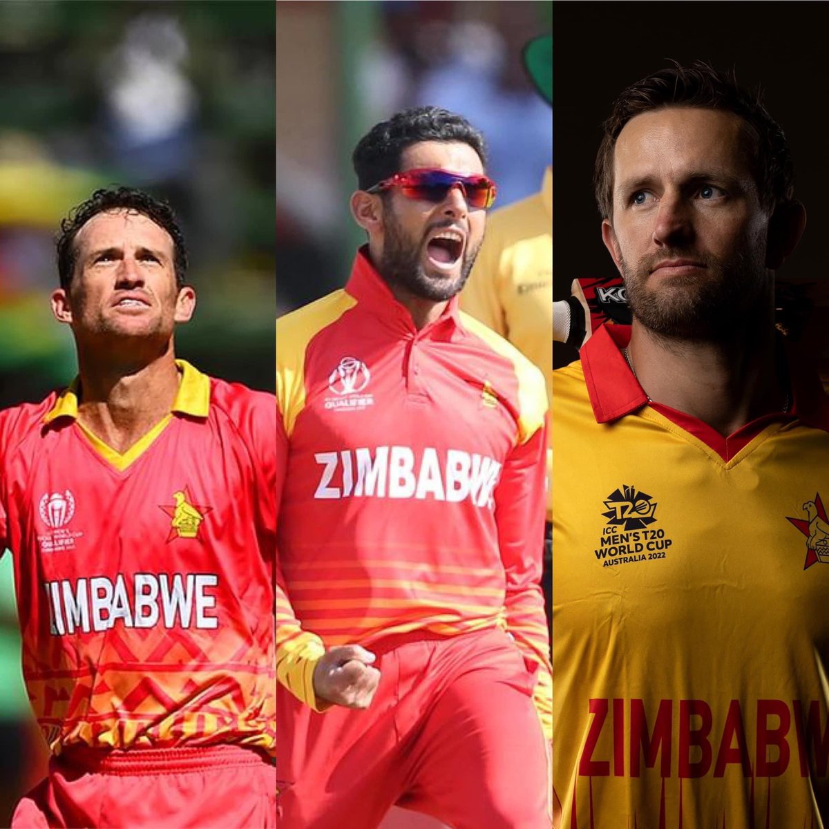 The true example of being seniors in the team. #ZimbabweCricket #WCQ