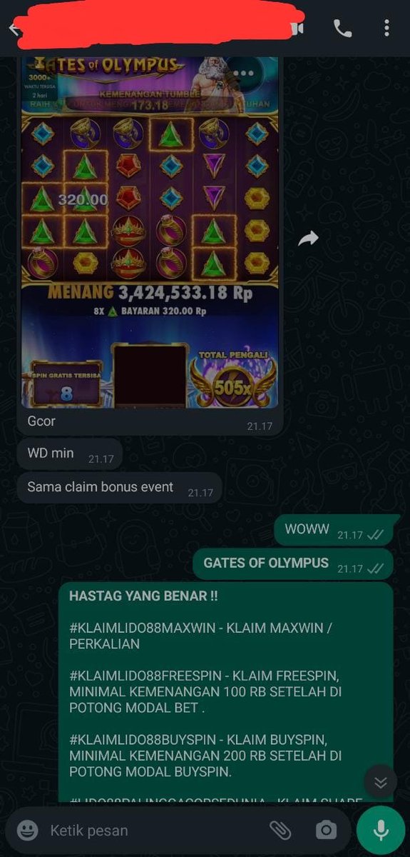 Nauracantik1405's tweet photo. gabung sekarang juga https://t.co/Pv3mcXkh8G
#slots #latepost #viral #lido88 #lidogacor #eventslot #claimeventmaxwin #gacorhabis #jackpot https://t.co/2kJp4VVGvY