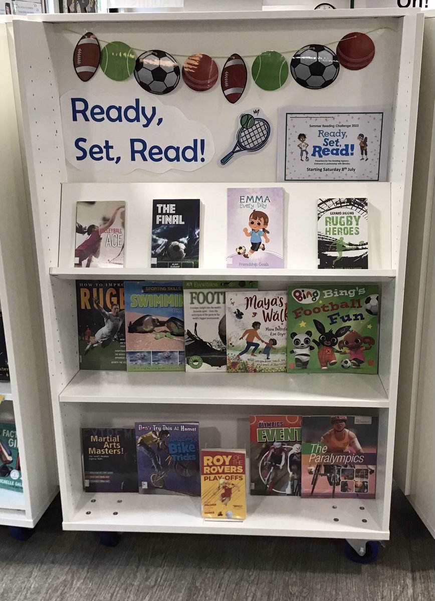 bnes_libraries's tweet image. We are getting so excited for the Summer Reading Challenge to start!! Bring on the active fun! #MidsomerNortonLibrary #BNESLibraries #LibrariesLive