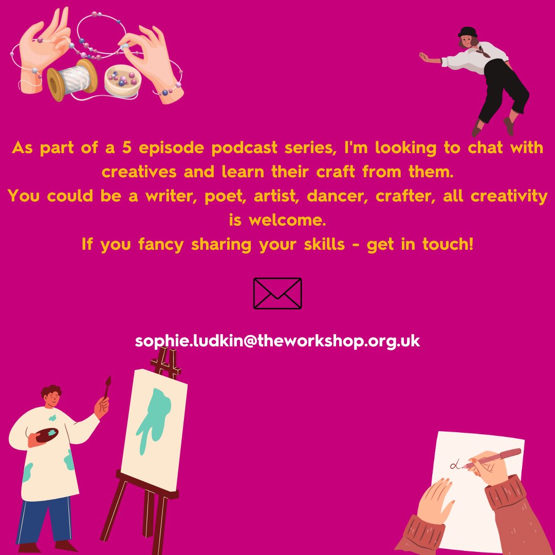 Our Arts Engagement Worker Sophie is looking to share some creative thoughts for a podcast exploring the arts in West Norfolk, with the support of <a href="/DegreeEast/">1DegreeEast</a>. Whether you are an established or emerging artist, we want to hear from you!  #Creative #Arts #PaidOpportunity