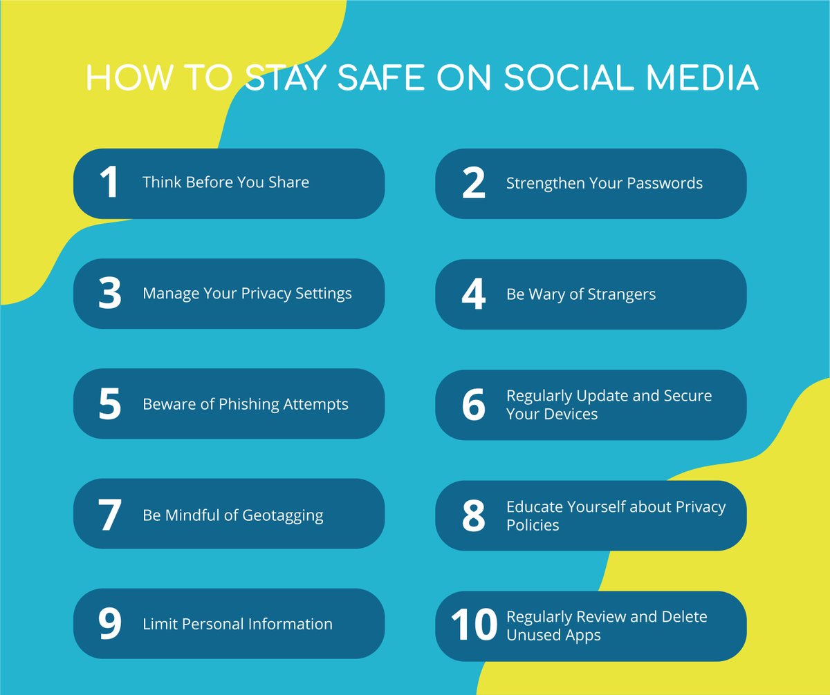 CodepakSolution's tweet image. Guarding Your Digital Footprint: Tips for a Safer Social Media Experience! ✨🔒
Remember, your digital footprint is valuable and should be protected. By following these tips, you can enjoy a safer and more secure social media experience! 🔒🌟