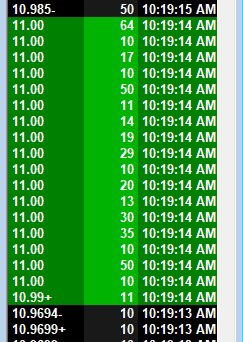 $JOBY ask prints at 11
