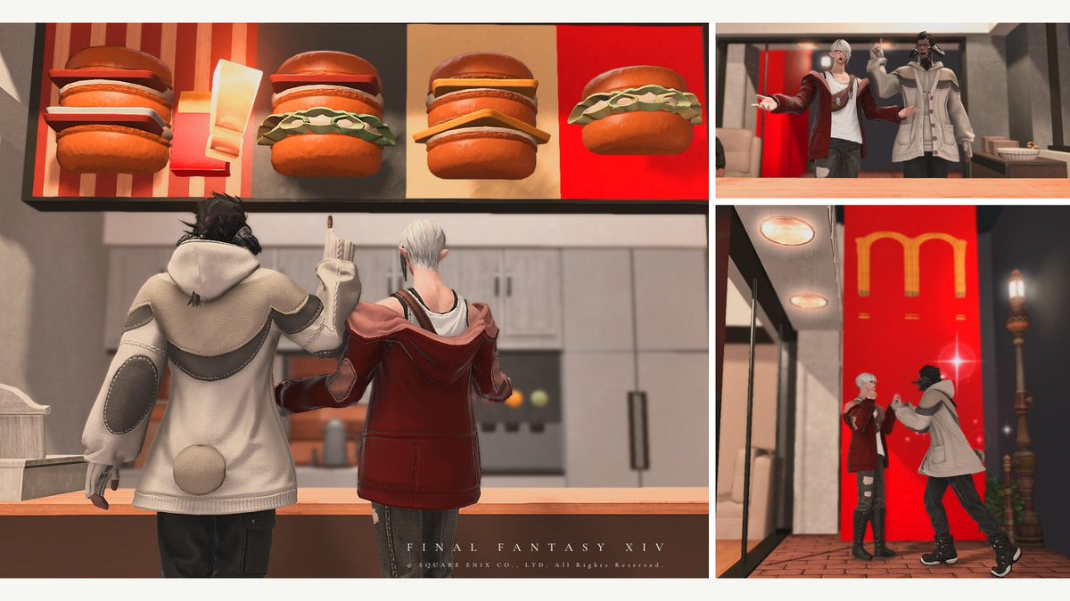 Day 30: Free Choice 🍔🍟
┉┈◈◉◈┈┉    
        
📍#エオルナルド Meteor/Belias/Gob 11-33

#Junelezen ・ #junelezen2023  ・ #GPOSERS  ・ #Elezen ・ #XIV_PICTCLIP