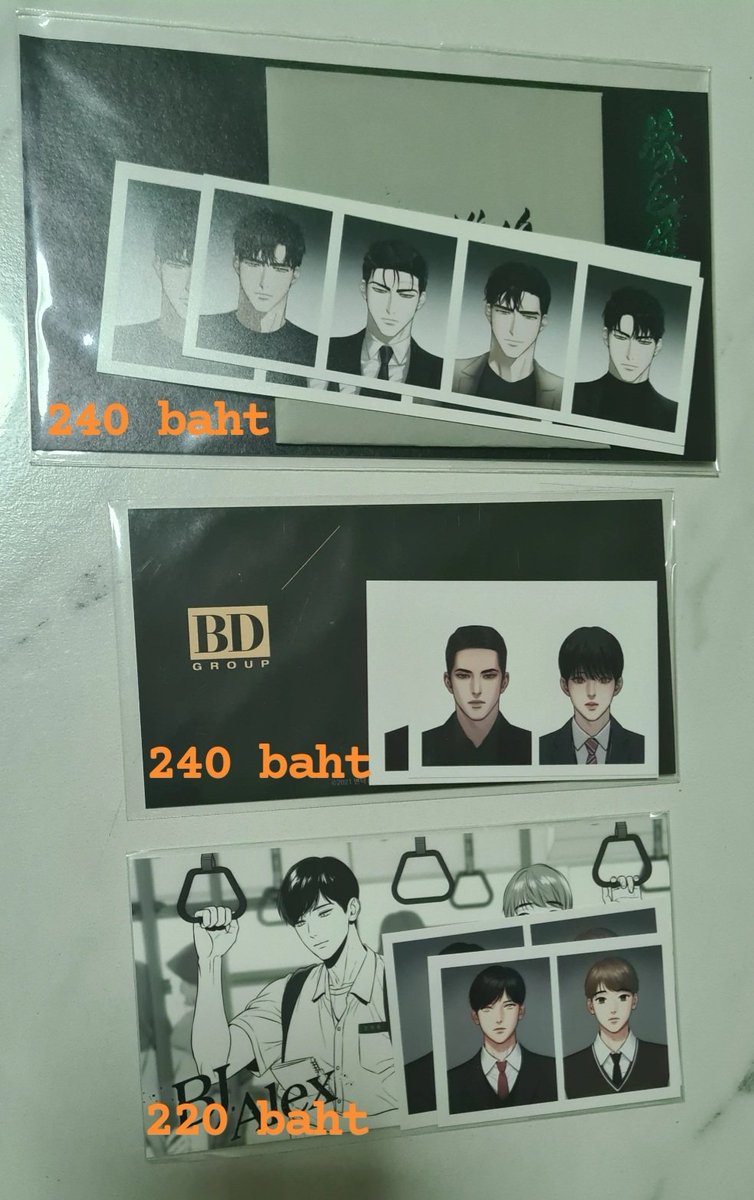 mine_jungwon's tweet photo. 🔥พร้อมส่ง 🔥
Photo ID
💚 Under the green light 240 ฿
🖤 Painter of the night 240 ฿
❤️ BJ alex 220 ฿
ค่าส่ง เหมา 30/50

#ตลาดนัดbl #ตลาดนัดmanhwa #ตลาดนัดมันฮวา #ตลาดนัดlezhin #lezhin https://t.co/M66twznK54