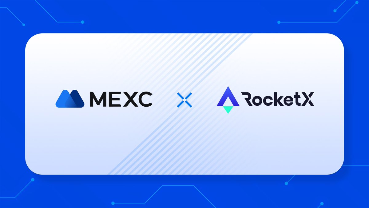 MEXC's tweet photo. 🚀👥 Exciting news! @MEXC_Official has partnered with @RocketXexchange, the most advanced hybrid CEX &amp; DEX aggregator that simplifies access to:

🔹300+ DEXS
🔹6 Top CEXs
🔹20+ Bridges
🔹200+ Blockchains (soon)
🔹 $100B+ Liquidity

via a single UI and API. https://t.co/ApXbKVC1Rl