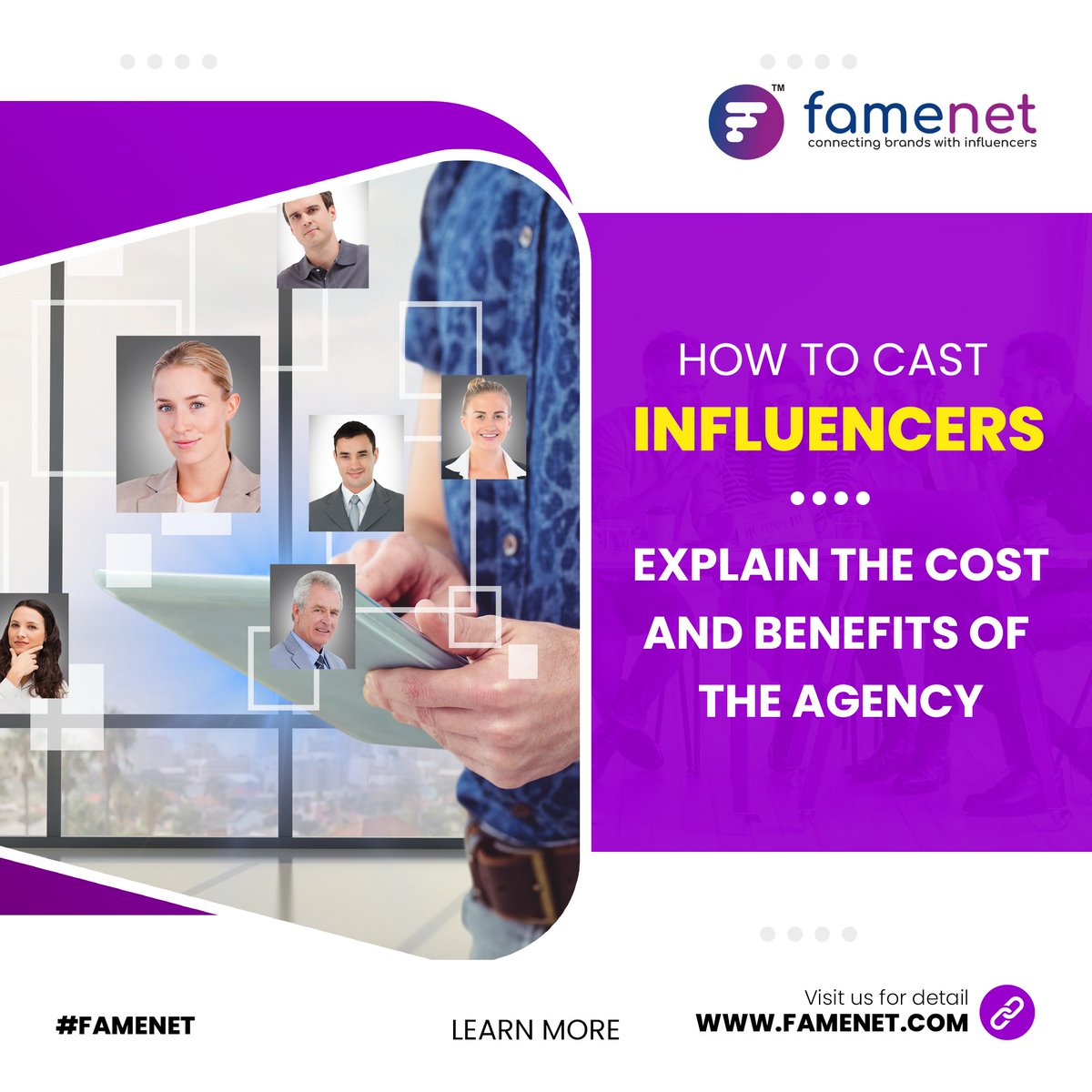 FameInfinity_'s tweet photo. How To Cast Influencers! Explain The Cost And Benefits Of The Agency

Read More : https://t.co/vLGYlqSlXA https://t.co/wy76D2fe9A