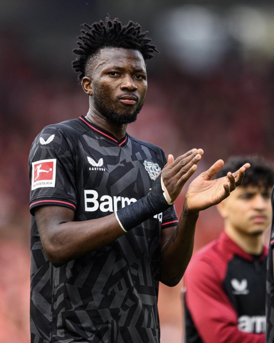TheSpursWatch's tweet photo. (🟢) Spurs hold a strong interest in Bayer Leverkusen's Tapsoba as their main central defensive target.
@AlasdairGold https://t.co/6VjJbuK0wT
