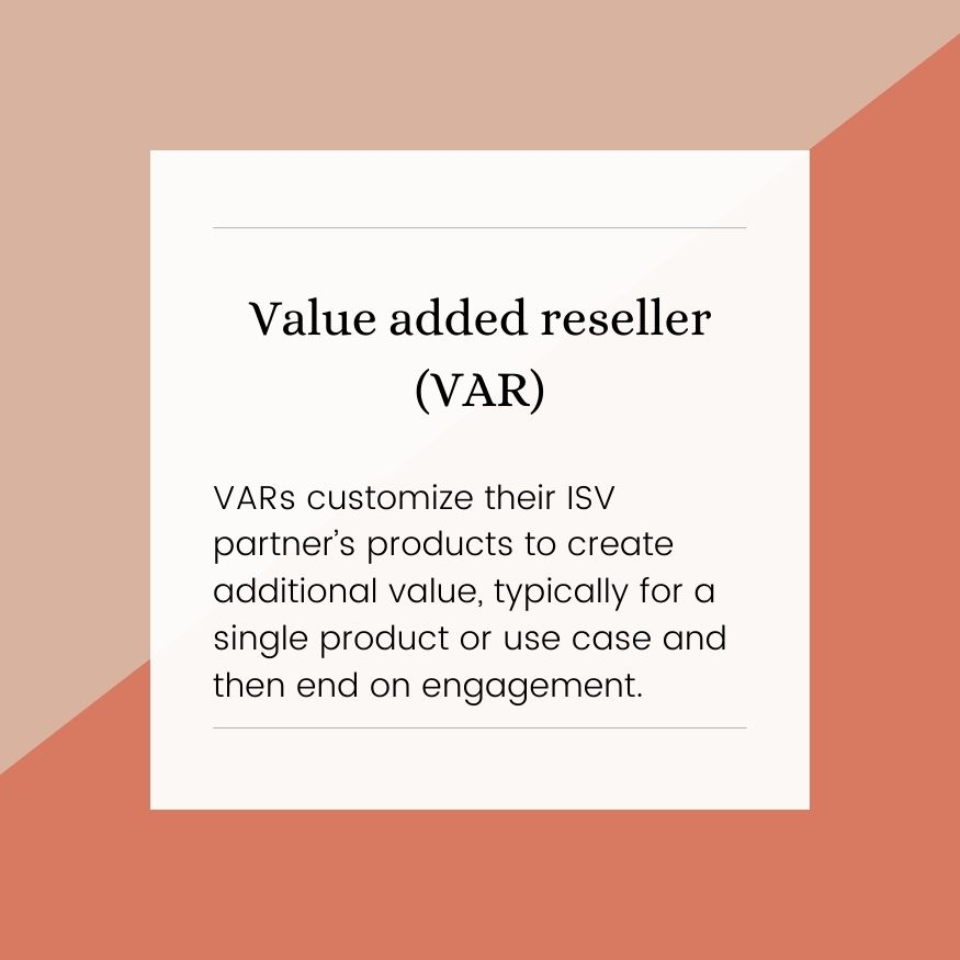 🤩 Happy Partner Terms Friday!

This week's term: Value added reseller.

For a full list, see our partnerships and tech glossary: hubs.la/Q01QYKTc0