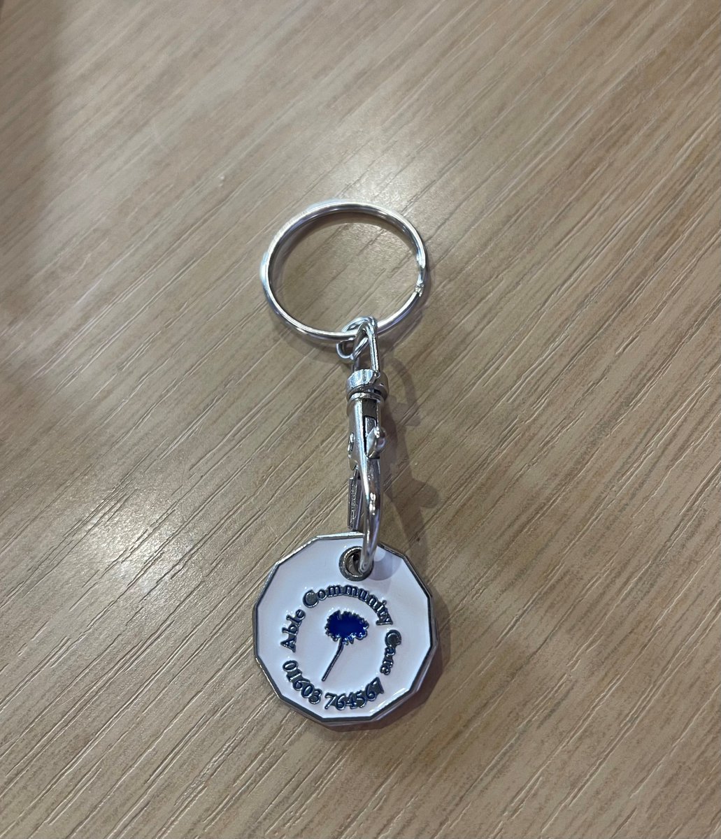 Able Community Care (@ablecomcare) on Twitter photo Many supermarkets require you to insert a pound coin to release your shopping trolley. Often, you do not have one.
Able Community Care can help. If you would like a free shopping trolley coin, please email to info@ablecommunity.com with your address and we will post one to you. Many supermarkets require you to insert a pound coin to release your shopping trolley. Often, you do not have one.
Able Community Care can help. If you would like a free shopping trolley coin, please email to info@ablecommunity.com with your address and we will post one to you.