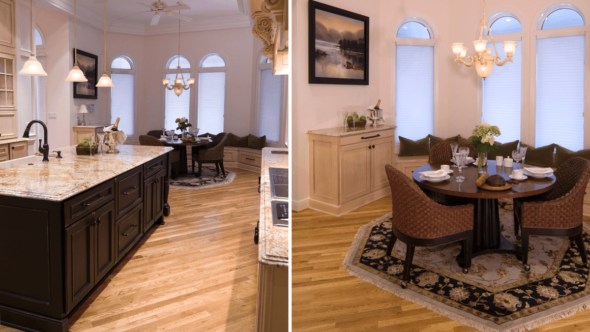 KettlerDesign's tweet image. The atmosphere in this gorgeous kitchen will transport you. Can you smell the basil and garlic? 📸 by J. Stephen Young ☙ Touchstone Fine Cabinetry ☙ granite countertops by AGM Imports #loveyourkitchen #karenkettlerdesign