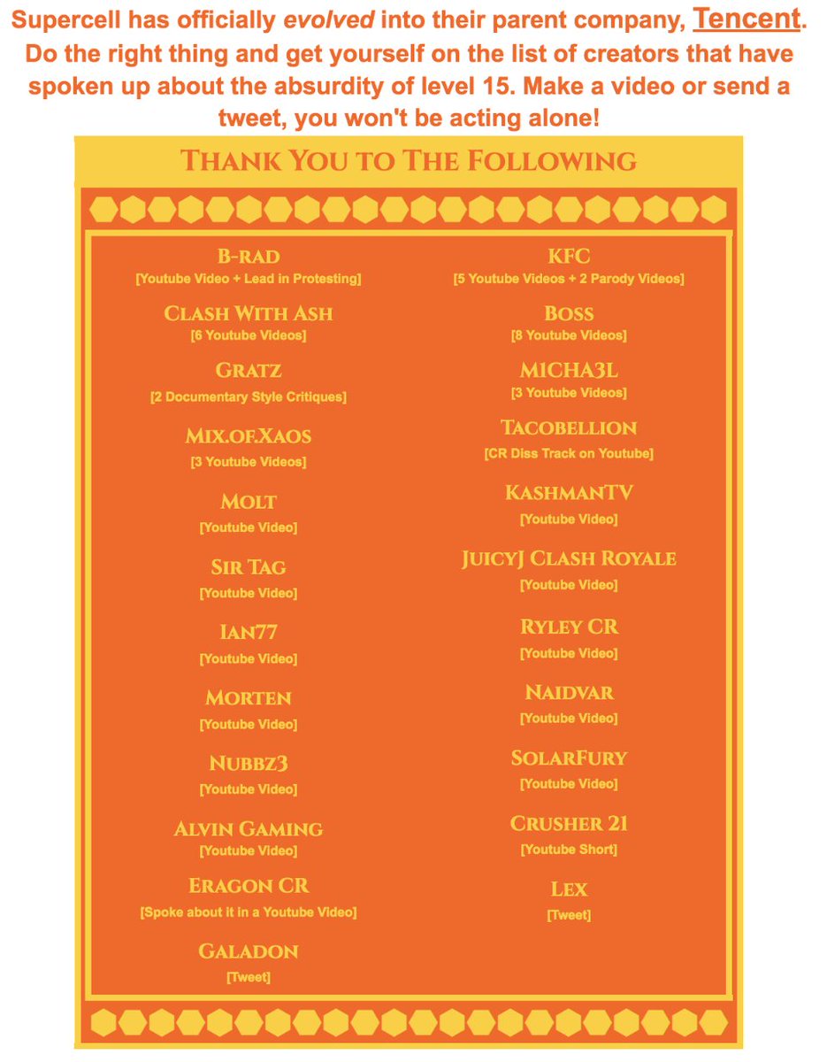 staggletooth's tweet photo. @ClashRoyale Help! The list is uneven. Get someone new to make a video quick.  

Also here is the playlist, sorry I haven't been including that this past week. If you need counseling due to this awful update, it helps to hear many others speak about it too.

https://t.co/dRly4czrKg https://t.co/evexsOQGpA