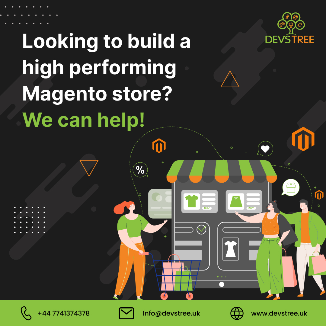 DevstreeUK's tweet image. Our team of experienced Magento developers can help you build a store that is tailored to your specific needs and requirements.
Connect with us: lnkd.in/grKNvNy9
Email: info@devstree.uk
Phone: +44 7741 374378
#magento #magentodevelopment #devstreeuk
