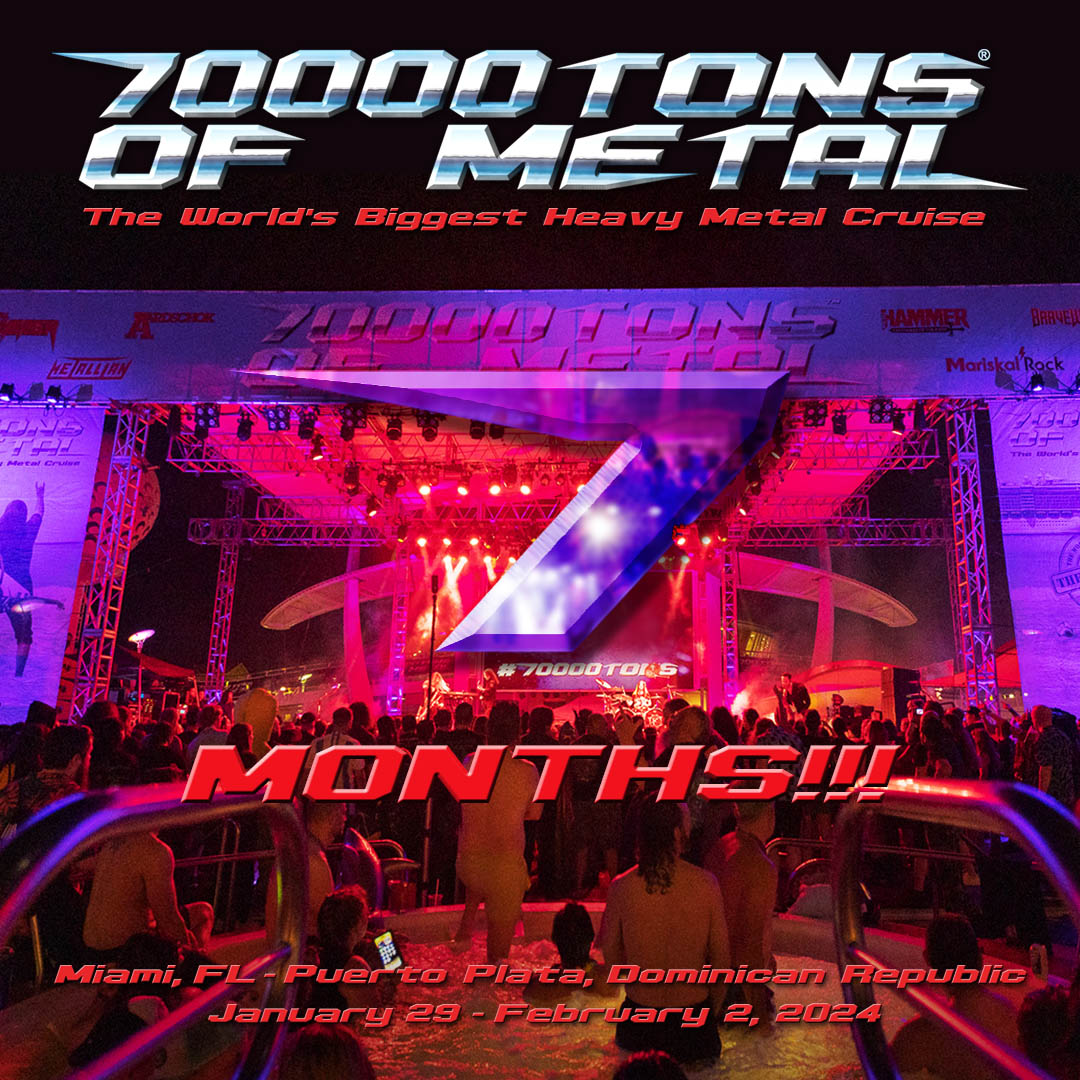 blind_guardian's tweet image. 7 months until @70000tons! We are so excited to be a part of this awesome metal cruise! 🛳️🤘🏻
Don't miss this awesome opportunity ➡️ 70000tons.com

#70000tons #metalcruise #blindguardian #blindguardianlive
