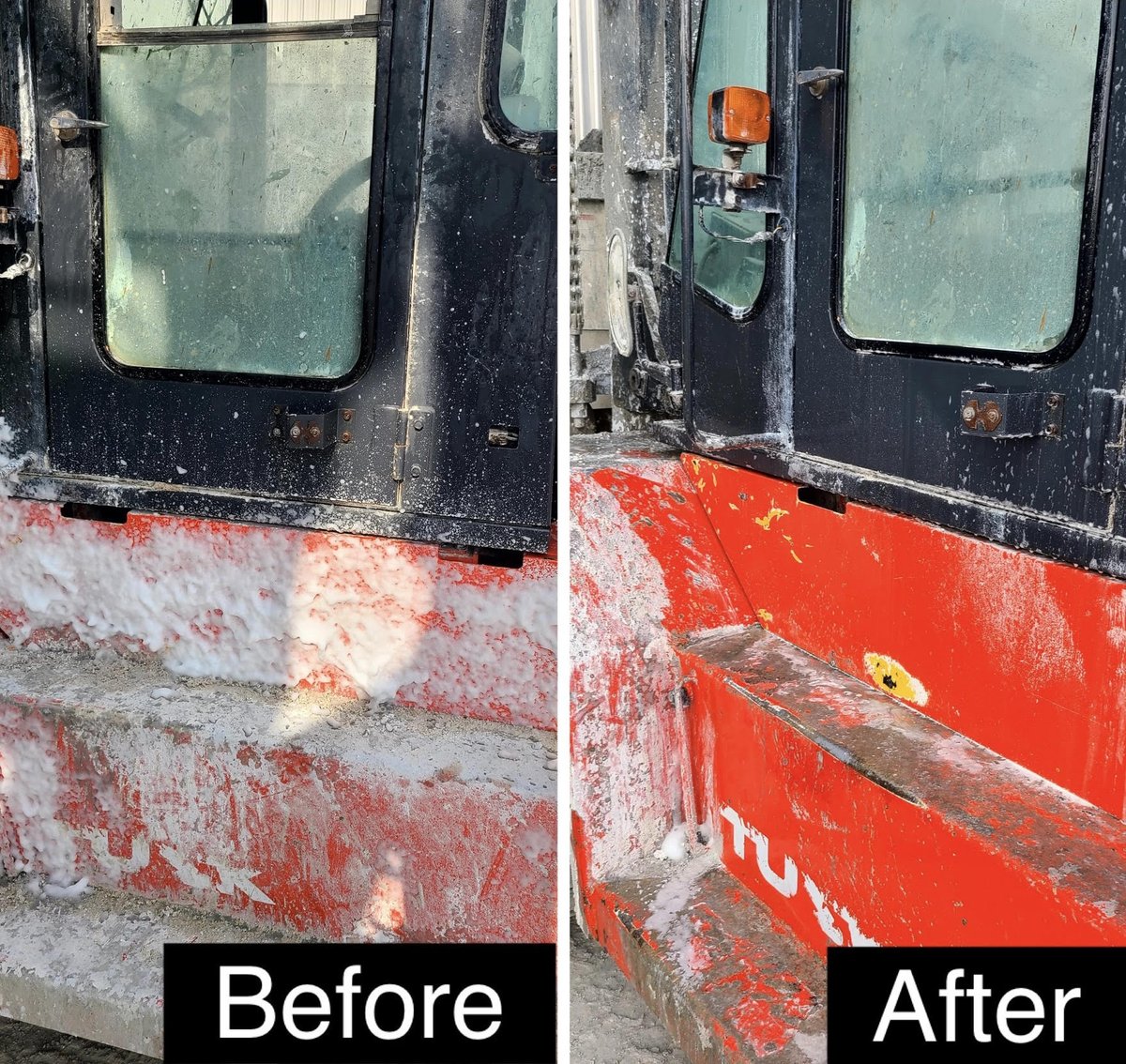 PRODUCERS, are you looking for a concrete dissolver that won't damage your valuable assets? Look no further! Foaming Hammer is a game-changer. It's specially formulated to be safe on vehicles, glass, paint, rubber, and wires. 

Learn More:...