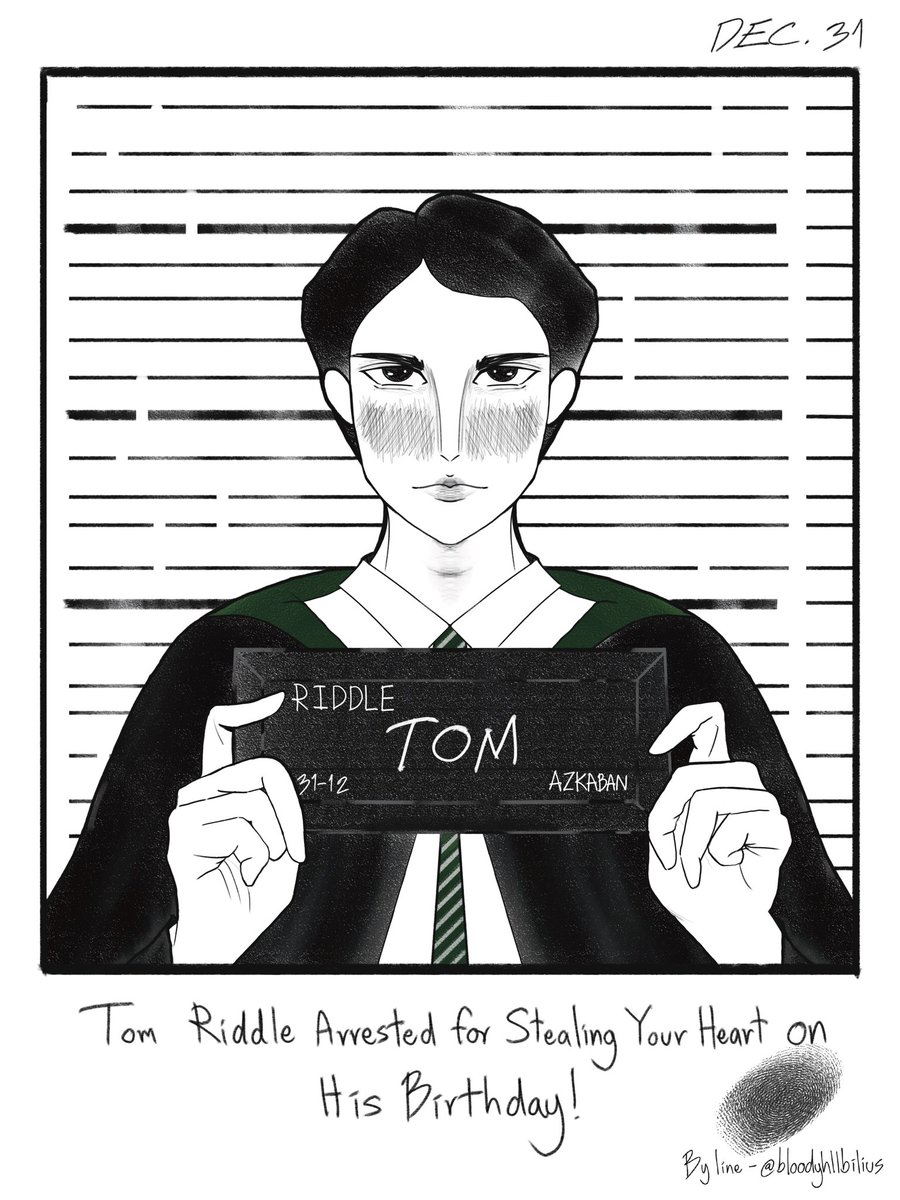 The Daily Prophet newspaper today presents news about Tom Riddle.

#tomriddle #lordvoldemort #harrypotter

▕⃝⃤ : don't repost my art, thx🫶🏻