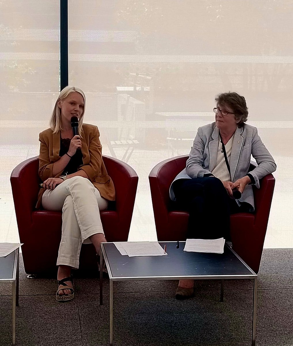 pguelman's tweet image. Enedis est fière d’accompagner depuis longtemps l’engagement des @elueslocales pour réussir leurs mandats. Ce matin, lors de la journée du réseau, nous présentions avec @rosemariehallyinck, un partenariat concret pour accompagner la sobriété énergétique dans les territoires.