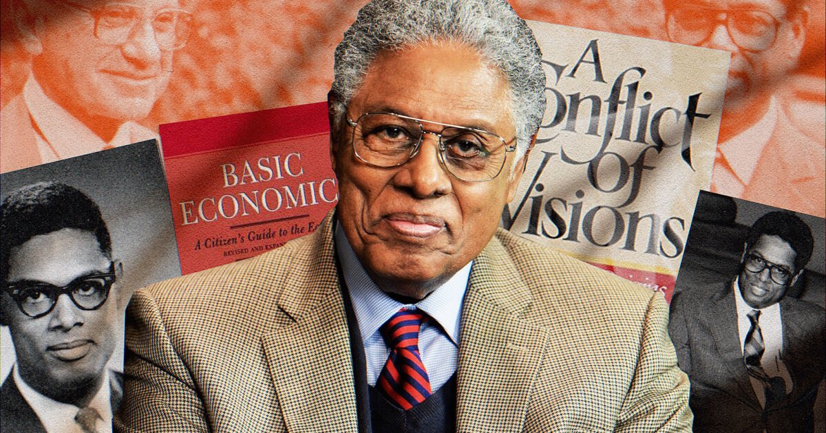 Happy 93rd Birthday to the great @ThomasSowell. Through the free @WoodsonCenter curriculum, discover the incredible life of one of America’s greatest thinkers, and be inspired by his courage and insistence to tell unpopular truths. woodsoncenter.org/how-we-help/cu…