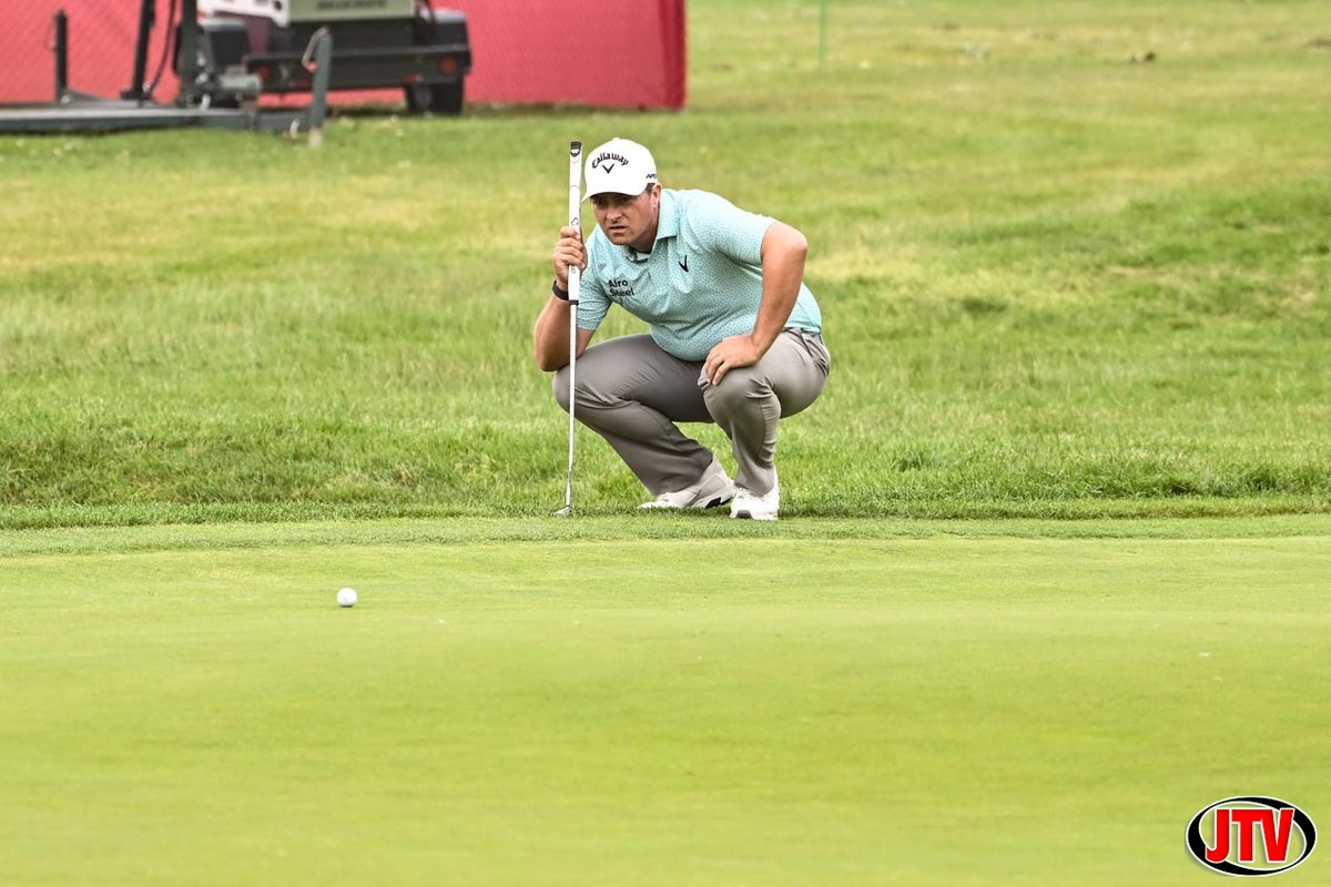 alrosteel's tweet photo. Cheering on #BrianStuard. The #Michigannative and #PGA golfer will tee off at 12:21 today. Here's a few pics of the first day courtesy @JTVsports @RocketClassic 
#RocketMortgageClassic https://t.co/yZ6IvW11JG