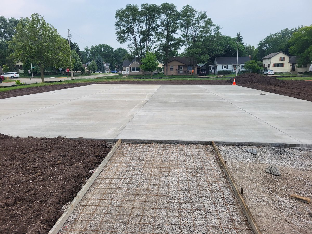 There's been great construction progress at Plamore Park!