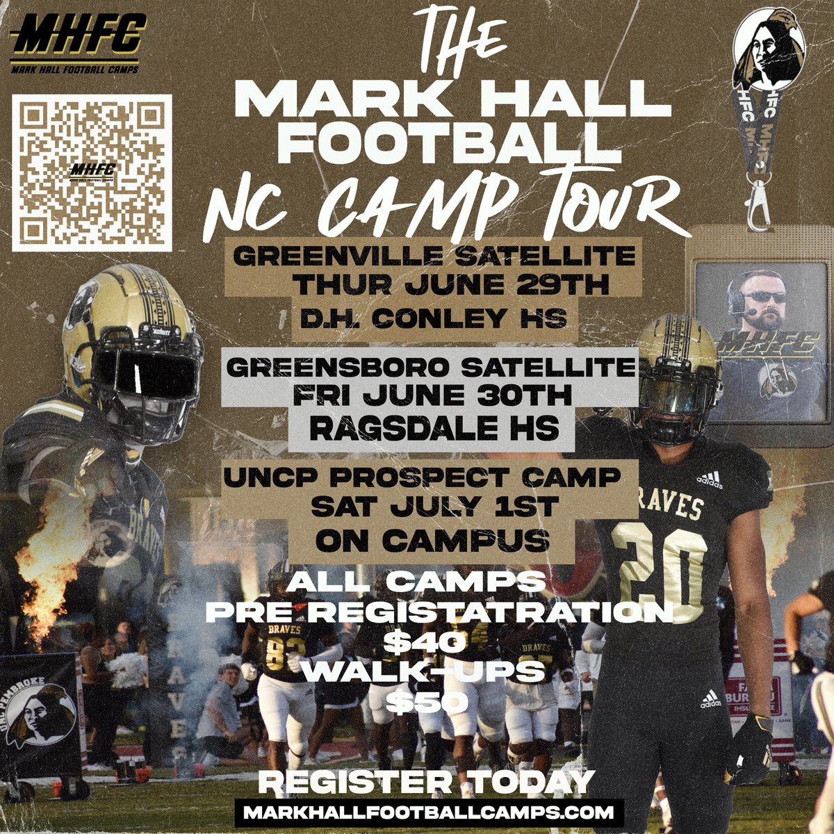 Coach_Neely's tweet photo. 🏈🏈FRIDAY NIGHT LIGHTS🏈🏈 We are excited for our 2nd NC satellite camp! We will be at Ragsdale HS tonight! PULL UP!
Still time to sign up at https://t.co/2DJPdYPIUi
#EarnAnOffer #NoRope #BraveNation https://t.co/tHnfg51xzK