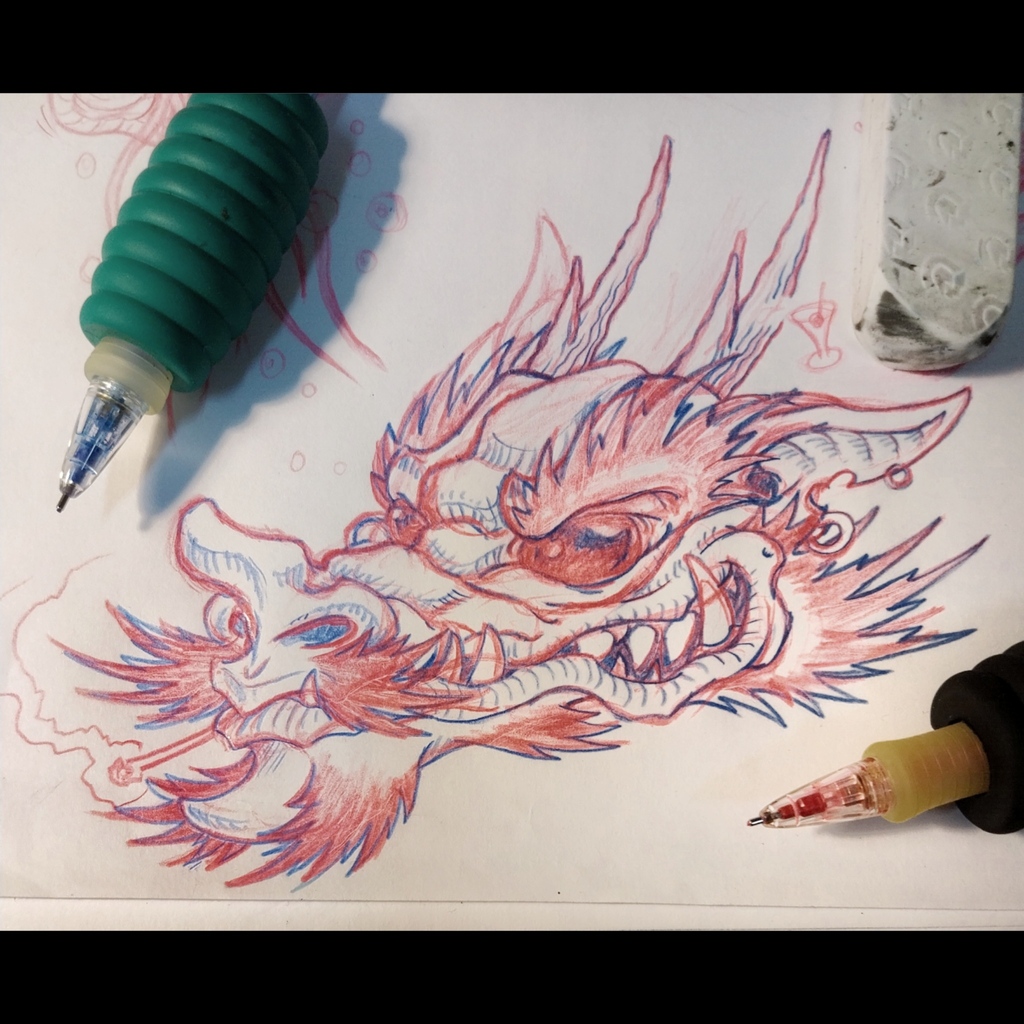 TimBaronVonEvil's tweet photo. New sketch for tattoo. Up for grabs! Get it while you can, when its done its gone. #bveupforgrabstattoo ⁠For bookings: DM or email timbaronvonevil@gmail.com⁠ 
#baronvonevil #bvestylee @evileyetattoo #evileyetattoostockholm #tatueringstockholm #tattoostockholm https://t.co/gBmfVqxE5h