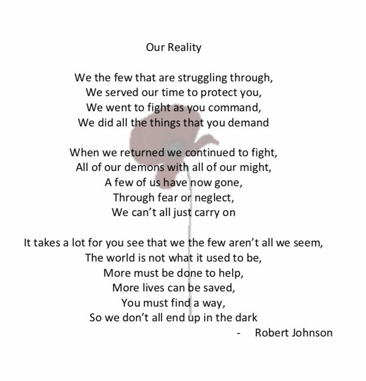 On the last day of #PTSDAwarenessMonth
 I am reminded of the harshest realities of untreated mental health problems...
I just got news a #veteran I know has succumb to their demons and is now part of the #22aday