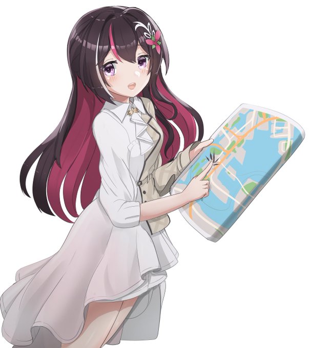 AZKiちゃん～⚒️
 #AZKiART 