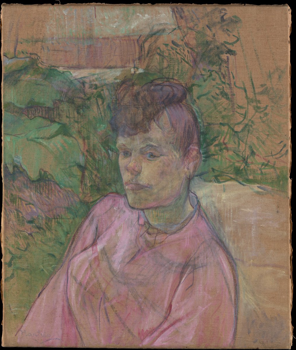 Artwork of the Day!

Woman in the Garden of Monsieur Forest
by Henri de Toulouse-Lautrec, 1889–91

#art, #culturalheritage, #artoftheday, #oiloncanvas, #metmuseums
artboulevard.org/items/152687/
metmuseum.org/art/collection…

Find more like this in artboulevard.org