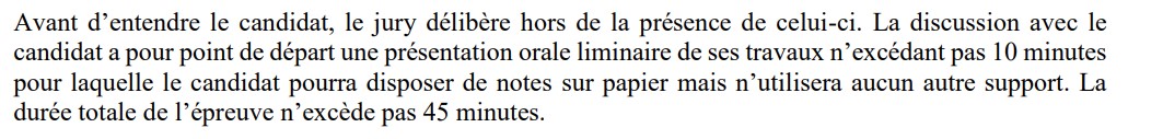 lebraty's tweet photo. #concours #agrégation #SciencesdeGestion #management #EnsSup Règlement de la leçon 1 sur les titres et travaux : 10 min + les questions : de beaux échanges en perspective @jphdenis https://t.co/8rn1lyHuTi