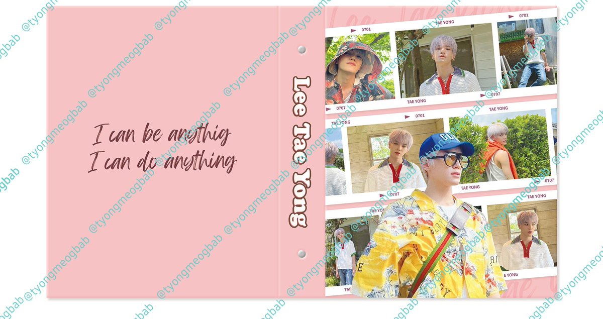 ⓉⒶⒺ ⓎⓄⓃⒼ ⓑⓘⓡⓣⓗⓓⓐⓨ 🌹

태용이 생일 기념으로! #rt 해주신 1분께 태용이 a5 플러스 크기 6공 바인더 드립니다!!

(늦장부리기 이슈로 배송이 안와서... 일단 이미지라도 / 실물은 타래에 달게요)

🌹국내 주소지 한정
#태용 #TAEYONG #ty
#샤랄라한_태용데이_렛츠고
#ShiningTaeyongDay