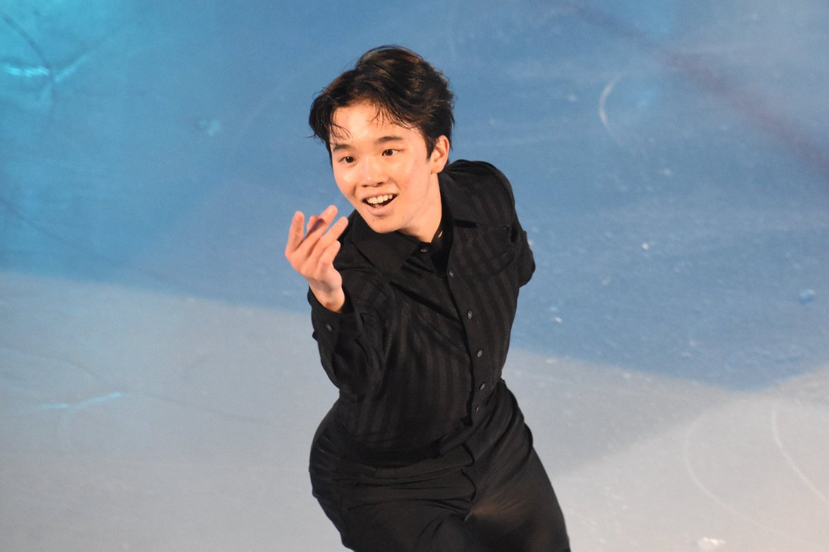 Kazuki performing his new SP 'Underground' at Dreams on Ice ✨

#KazukiTomono #友野一希 

📸 Fujino_asahi on Twitter