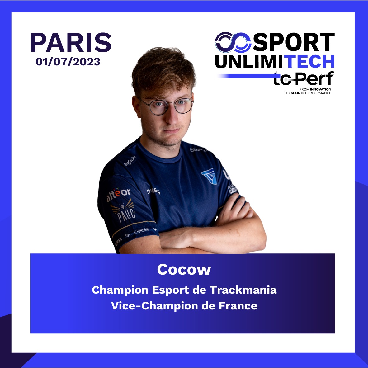 J'ai le plaisir d'être invité par @SportUnlimitech pour discuter de mon parcours esport dans un format 'vestiaire' !

📍 C'est demain à 11h au Stade Emile Anthoine, 2 Av. de Suffren, 75007 Paris

Si le sport et l'esport vous intéresse, n'hésitez pas à venir faire un tour !