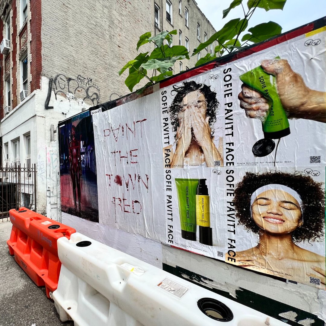 .🗽🌟 Sofie Pavitt Skincare Studio, right in the heart of NYC, has your skin transformation covered.🧖‍♀️💫

Spot our wild postings around the city - there’s a skincare revelation awaiting you.👀🏙️

@sofiepavitt @sofiepavittface
#SofiePavittNYC #SkinCareRevolution #WildPosting