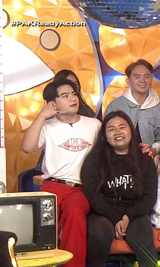itsmenamaeeee's tweet photo. So grateful to be a part of this show once. You can see how genuine the hosts were especially our dear #JeremyG 💙 Sobrang saya lang kasi ang vocal ni J na sabihin na, "JEREMINIONS YAN!"  🥺
#PakadaForever @imjeremyg https://t.co/6oIrGuOBAx