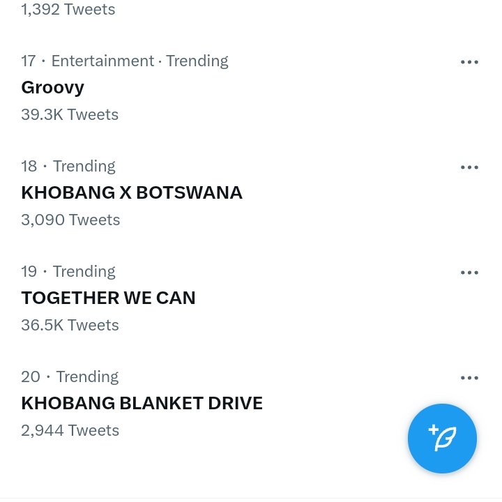 Odogwu Odogwu shippers
 🖤💚🖤💚🖤💚🖤💚🖤💚

PEACE LOVE AND UNITY 
😇💯😇💯😇💯😇💯😇💯

TOGETHER WE CAN

KHOBANG X BOTSWANA 🇧🇼
 
KHOBANG BLANKET DRIVE

#KhobangTheBrand 

#KhobangUndefined 

#KhobangMazitwala

 #KhobangTheBrand