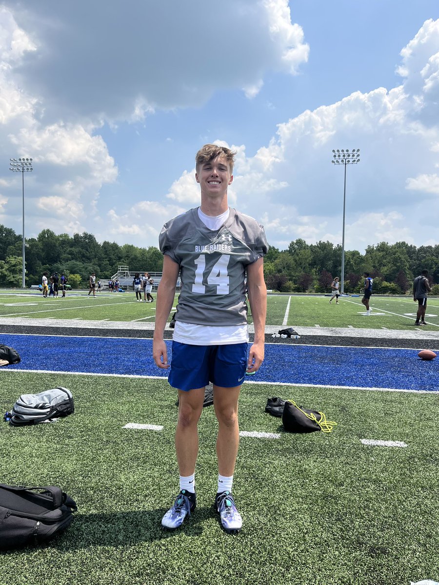 Had a great time at the Lindsey Wilson Football camp last weekend! Thanks @CoachAmbroseLWC @LWC_Football