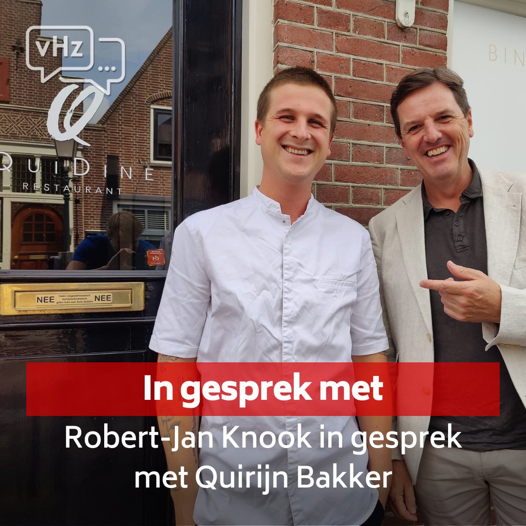 Deze keer spreekt <a href="/robertjanknook/">Robert-Jan Knook</a> in 'In gesprek met' met de 25-jarige Quirijn Bakker over zijn nieuw te openen restaurant. 

youtube.com/watch?v=wDulwB…

#vhz #quidine #vanhoornzeggen #restaurant #groenester #ingesprekmet